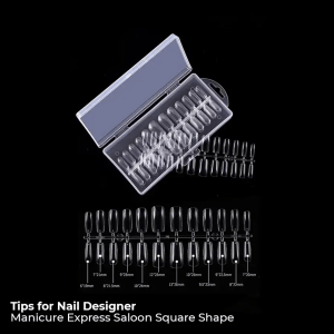 TIPS para uñas - MANICURE EXPRESS SALOON SQUARE SHAPE 240 UN.
