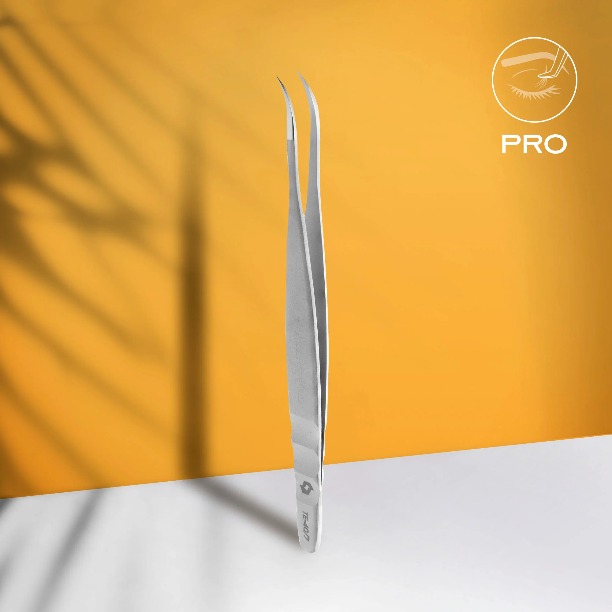 PINZA PARA PESTAÑAS STALEKS EXPERT 40 TIPO 7 (CURVA)