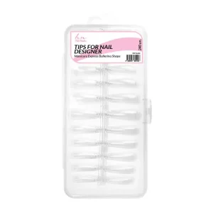 TIPS FOR NAIL DESIGNER - MANICURE EXPRESS BALLERINA SHAPE 240 UN.