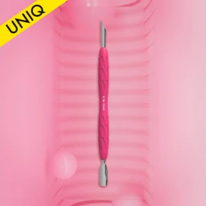 Empujador para manicura con mango de silicona UNIQ PQ-10/2