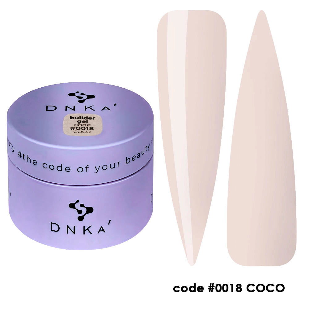 Builder gel #0018 Coco 30ml Dnka´